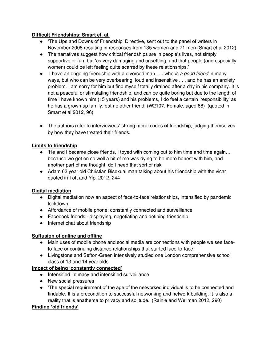 Friendship and Kinship - Page 15