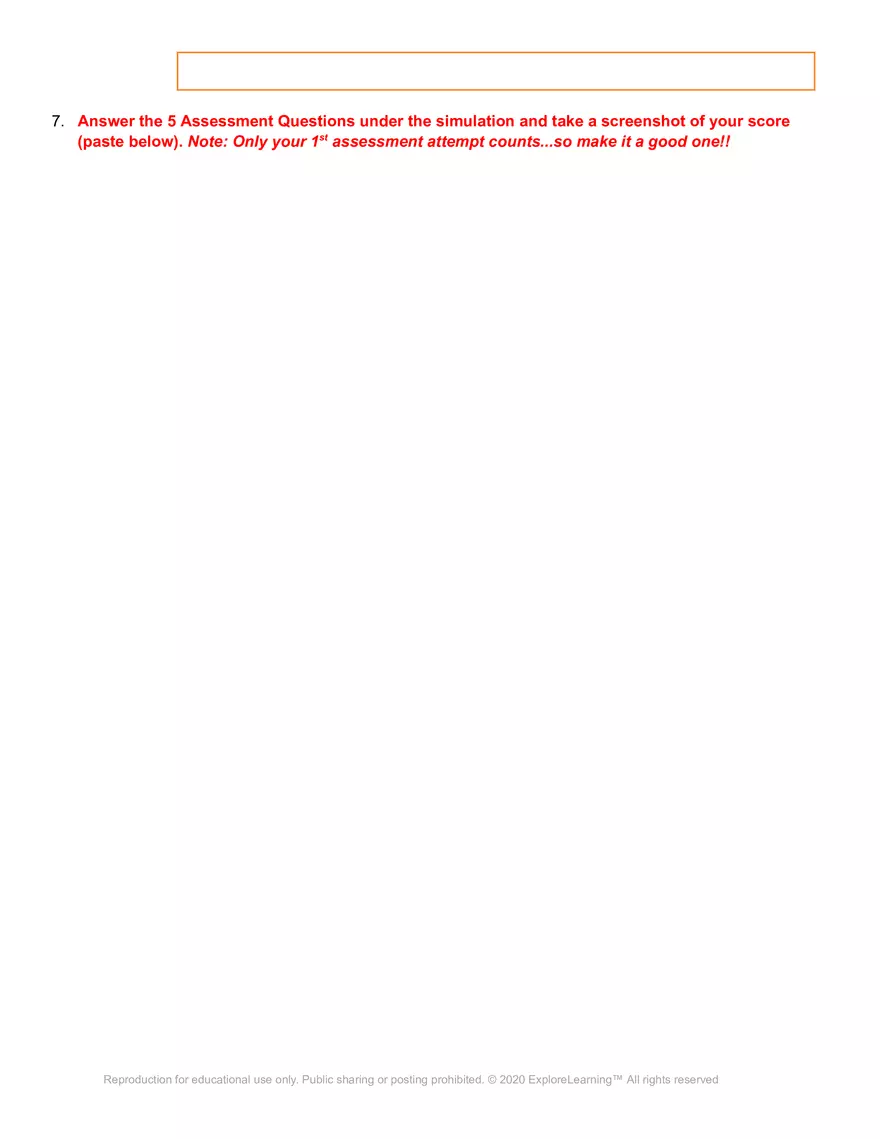 Chemical Changes Virtual Lab - Page 6