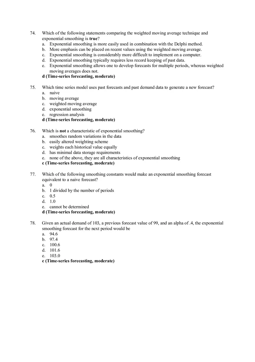 Chapter 4 - Forecasting Answers 1 - Page 12