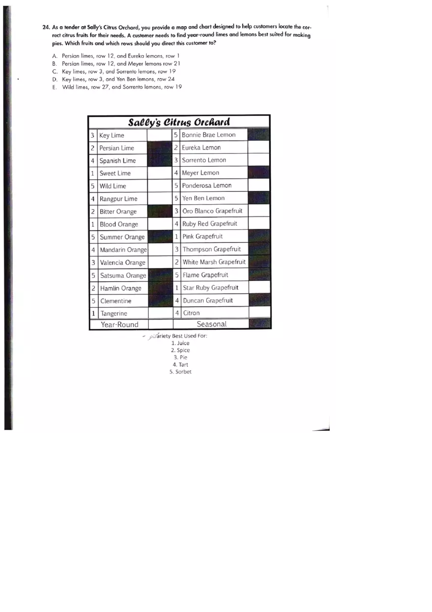 Graphic Literacy Practice Test 2 Part 3 - Page 5