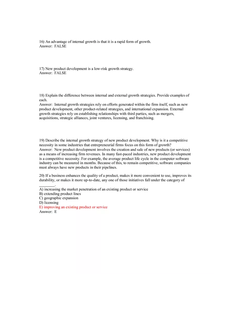 Strategies for Firm Growth Part 1 - Page 5