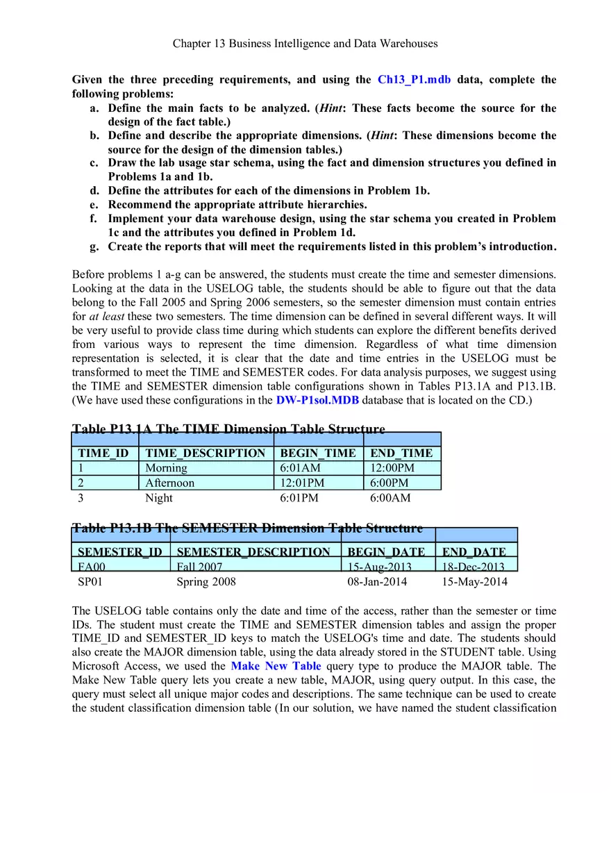 Business Intelligence and Data Warehouses - Page 7