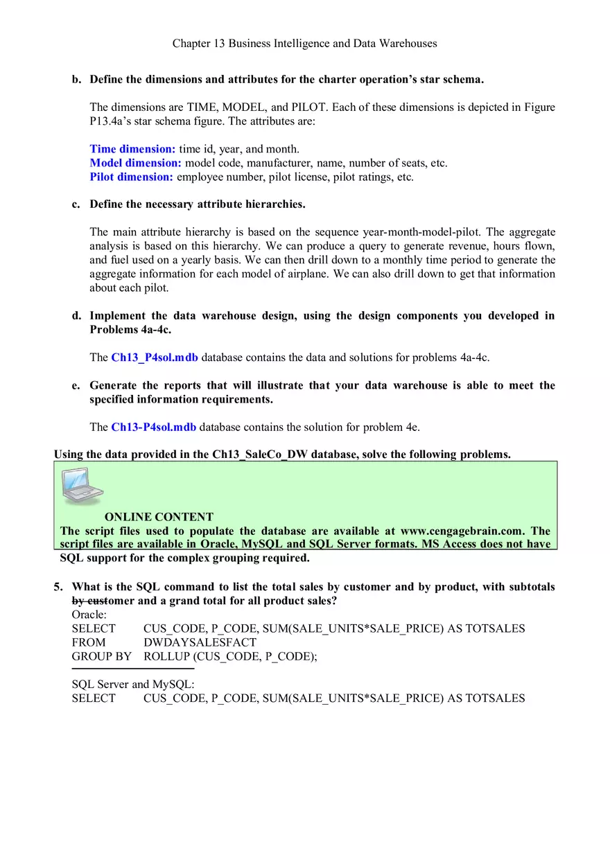 Business Intelligence and Data Warehouses - Page 19