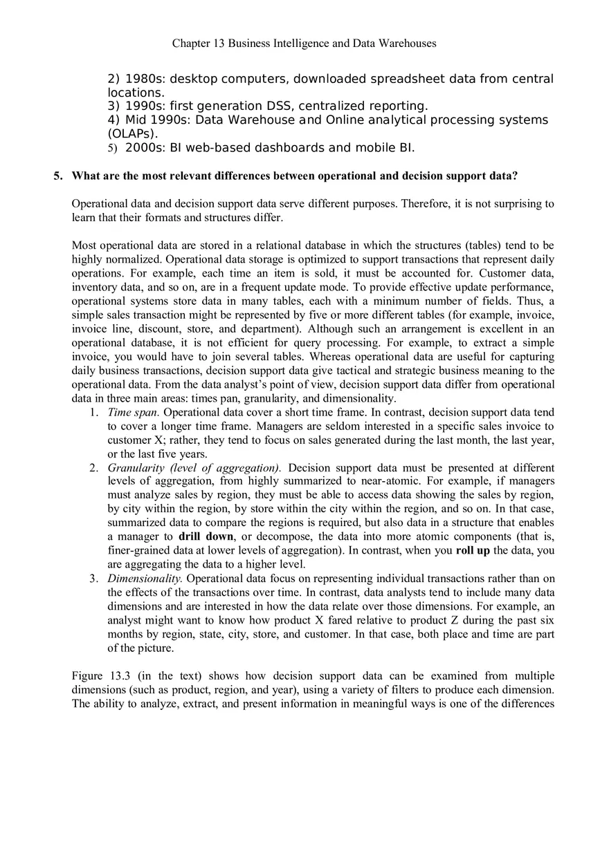 Business Intelligence and Data Warehouses - Page 24