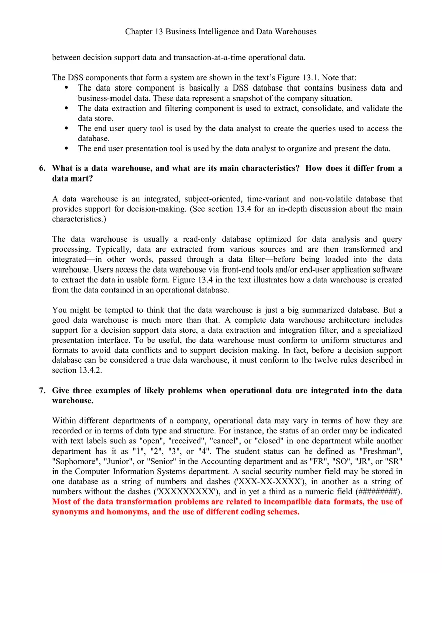 Business Intelligence and Data Warehouses - Page 25