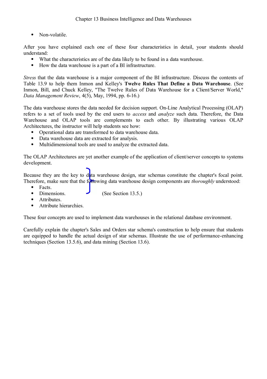 Business Intelligence and Data Warehouses - Page 2