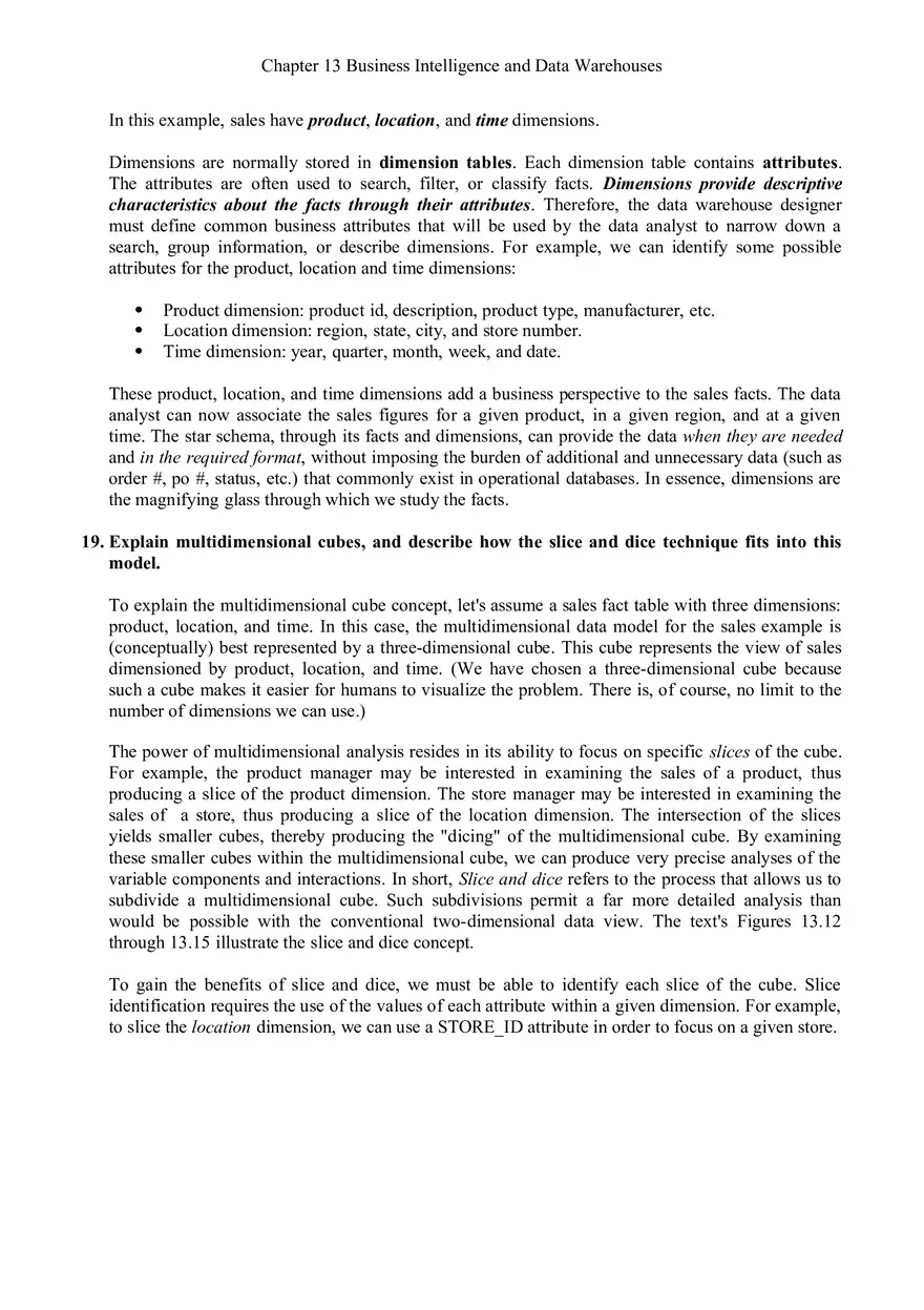 Business Intelligence and Data Warehouses - Page 3