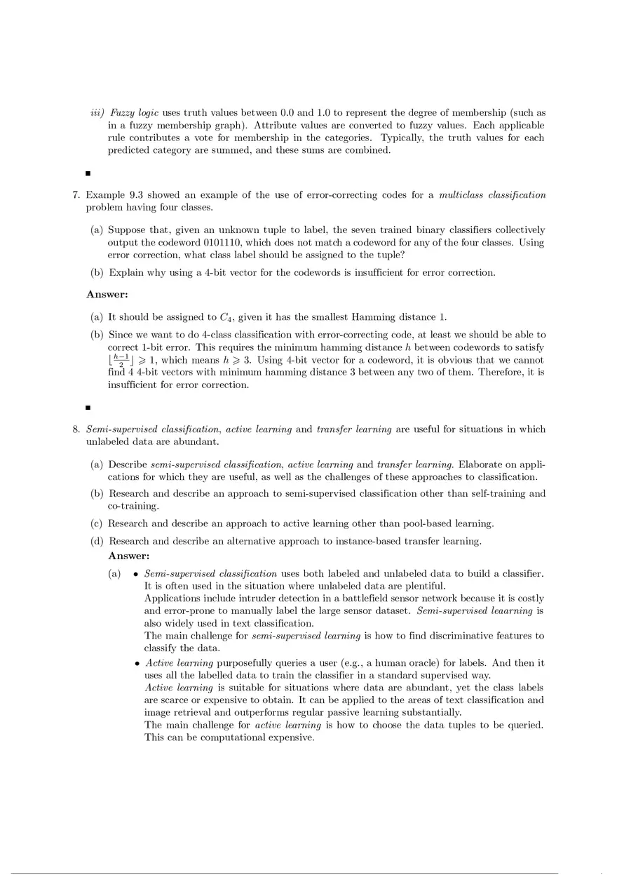 Solution Manual for Data Mining Chapter 9 - Page 4