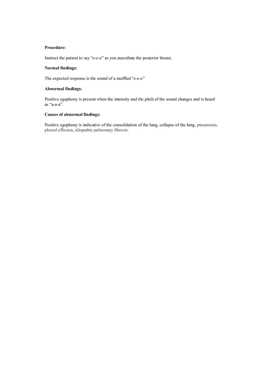 Bronchophony and Egophony - Page 2