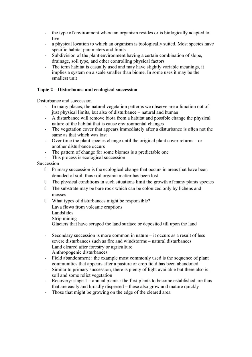 Taxonomic and Physiognomic Classification - Page 17