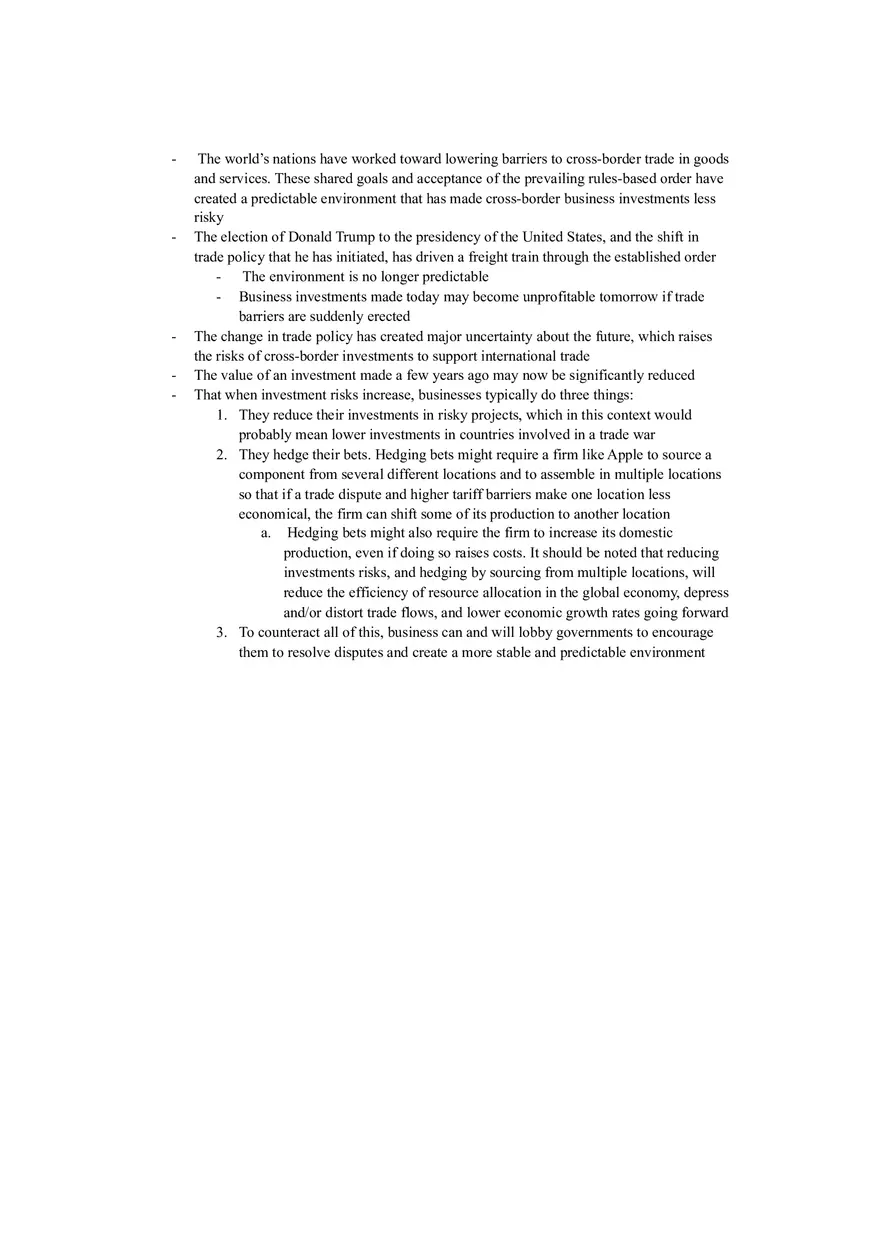 International Business Chapter 6 Notes Part 2 - Page 10