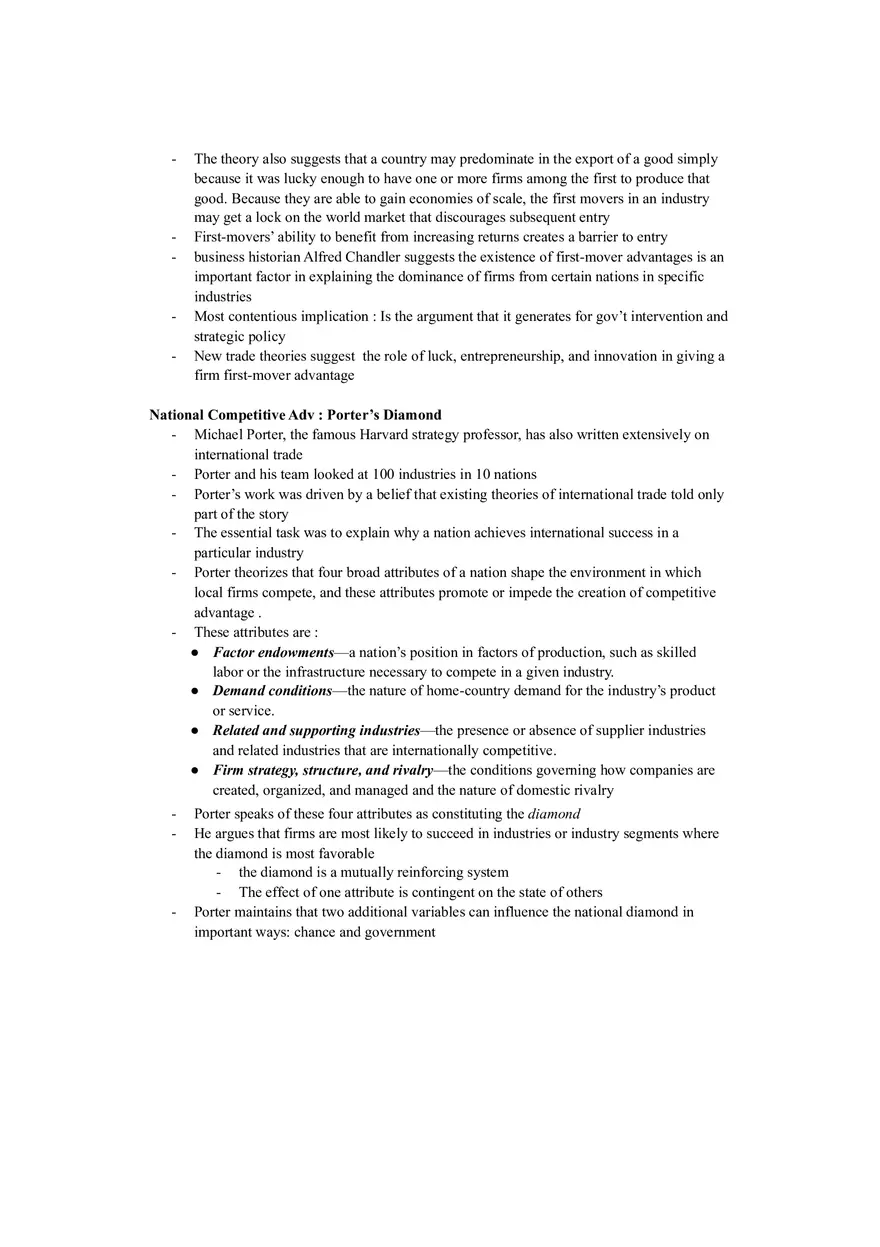 International Business Chapter 6 Notes Part 2 - Page 6