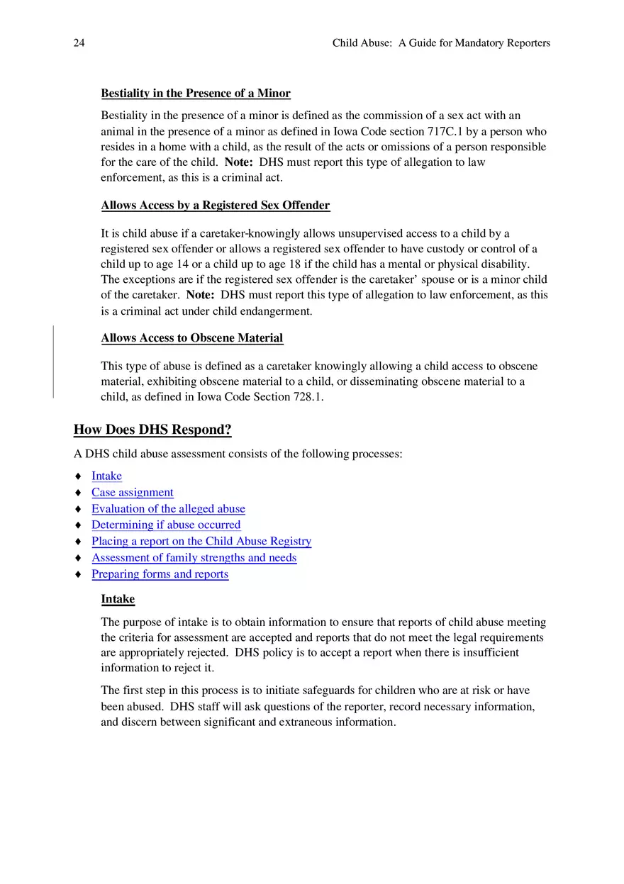 Child Abuse - A Guide for Mandatory Reporters Part 3 - Page 4