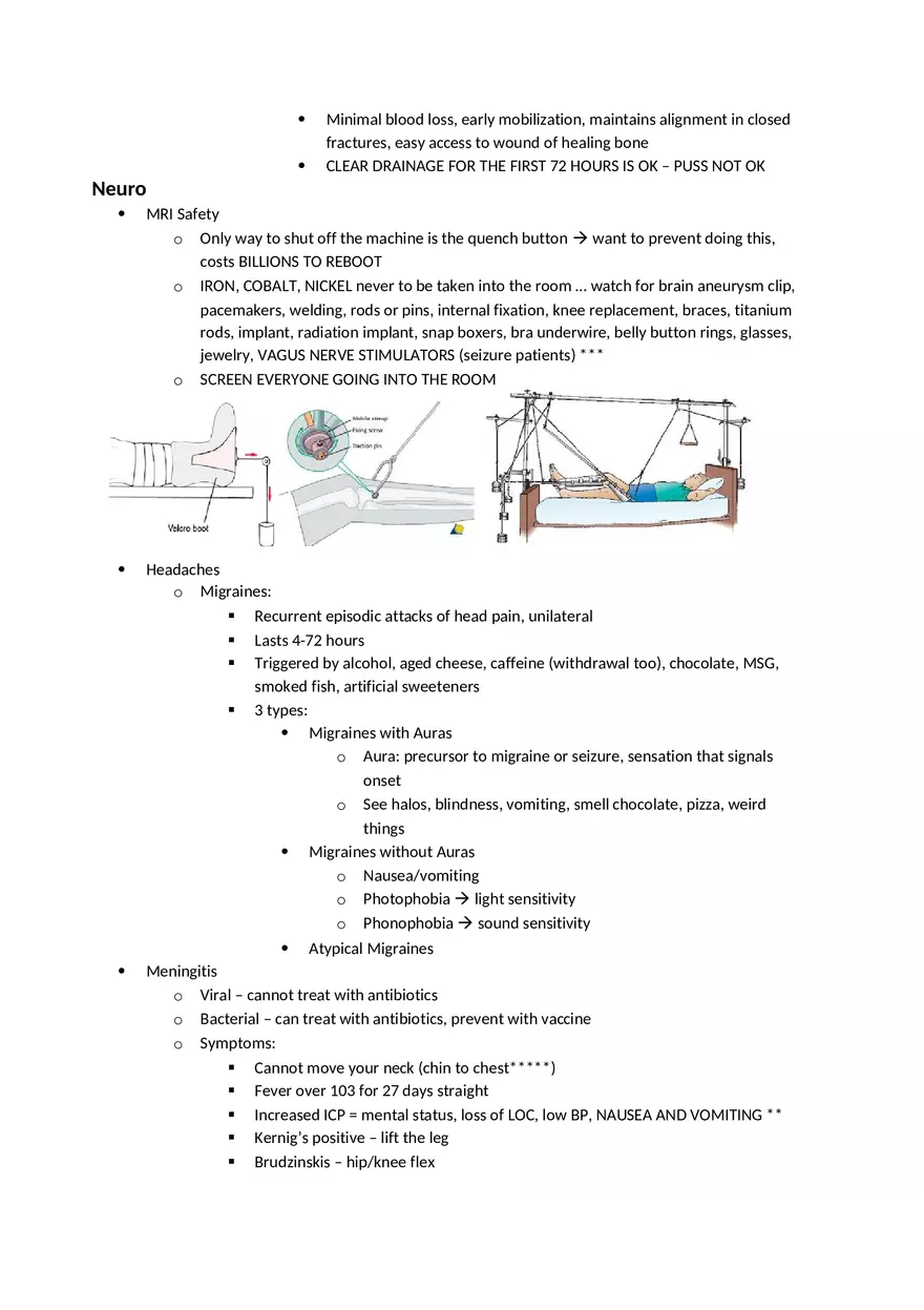 Adult Health HESI Study Guide Part 2 - Page 11