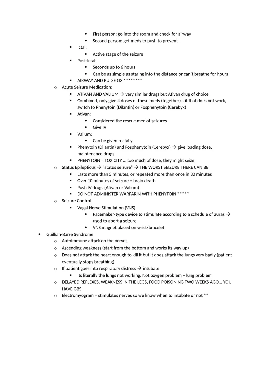 Adult Health HESI Study Guide Part 2 - Page 13