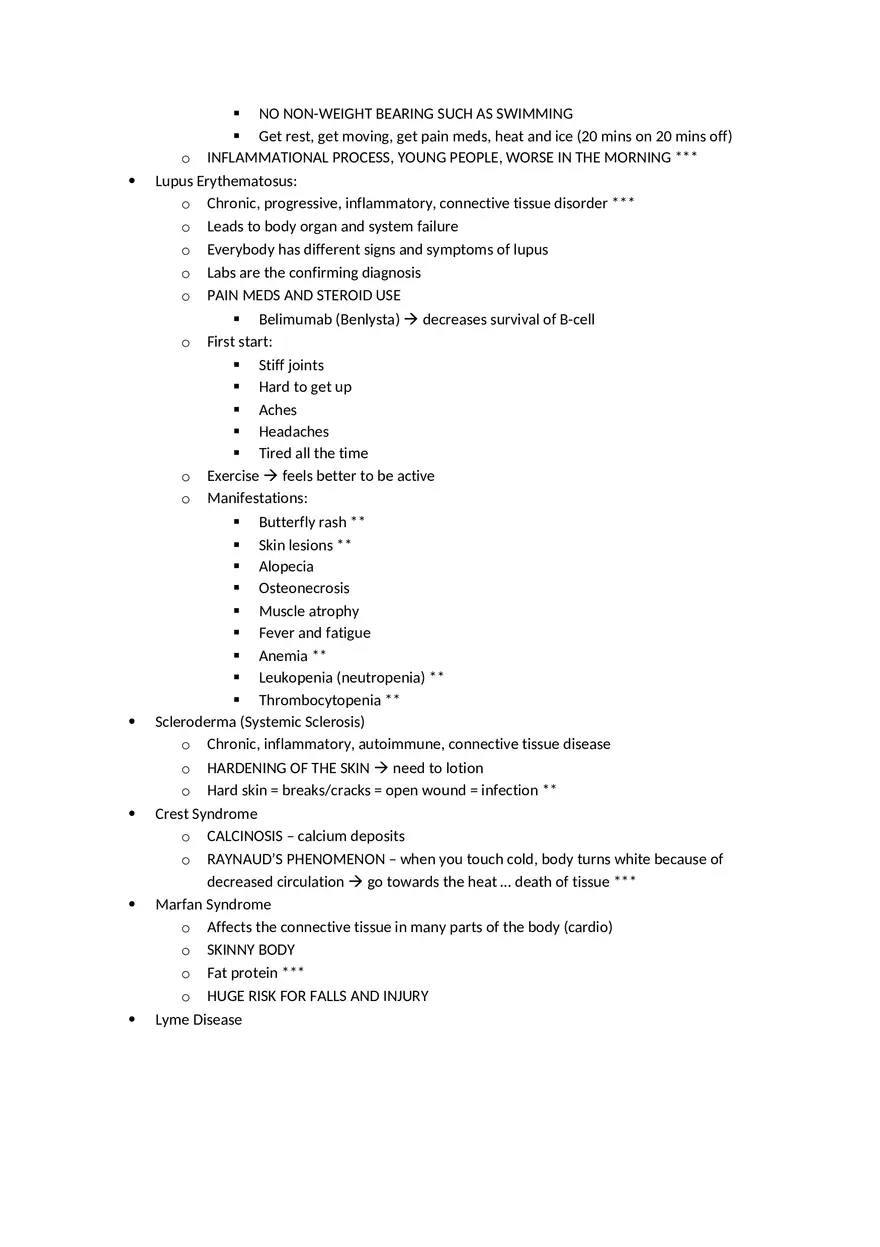 Adult Health HESI Study Guide Part 2 - Page 2