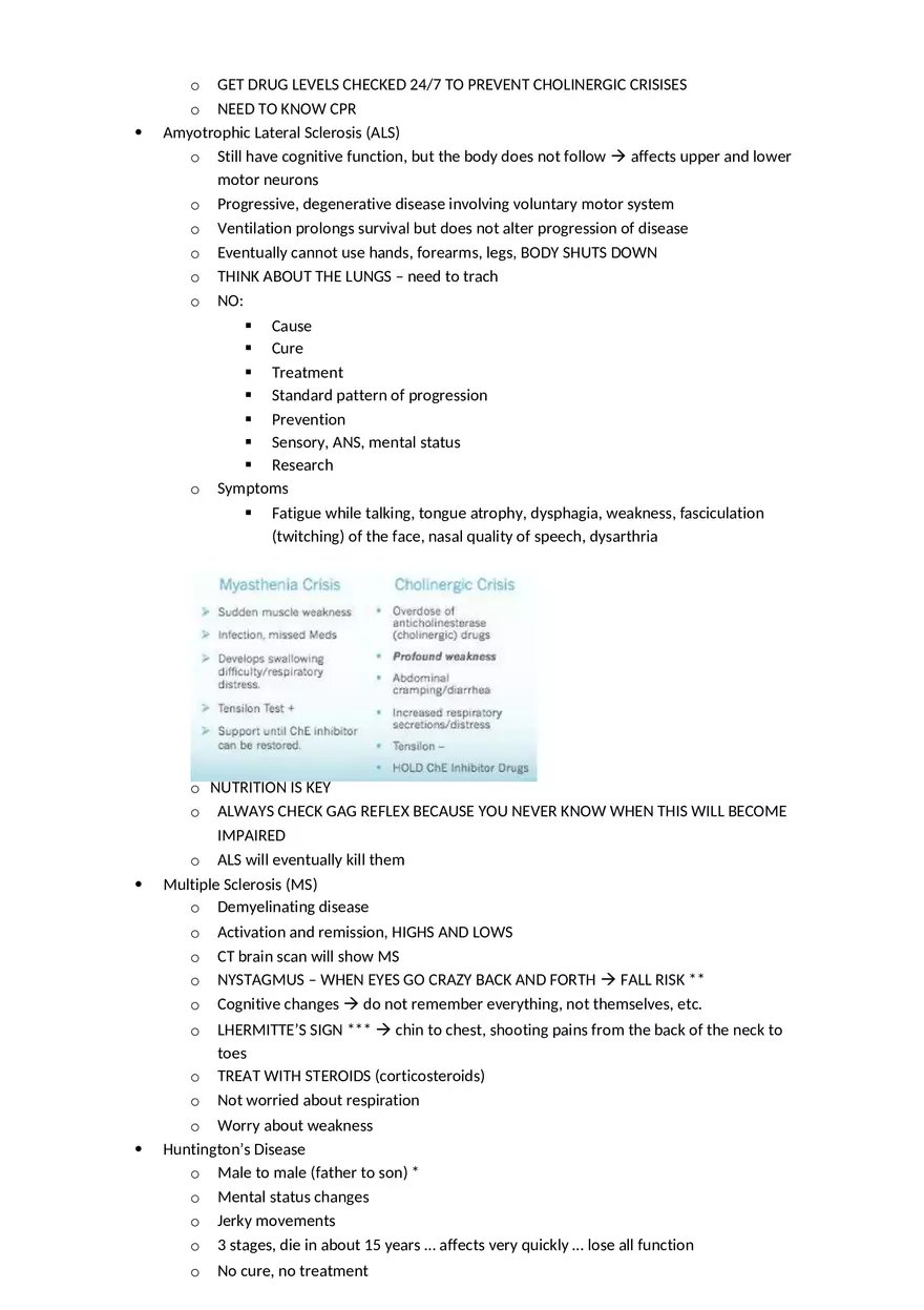 Adult Health HESI Study Guide Part 2 - Page 4