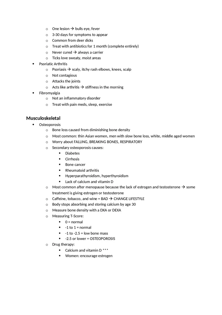 Adult Health HESI Study Guide Part 2 - Page 6