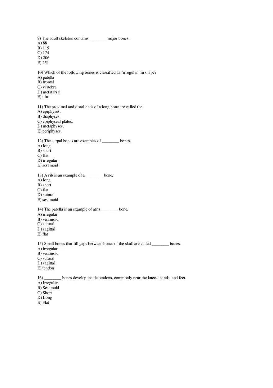 Chapter 6 Bones and Bone Structure Part 1 - Page 2