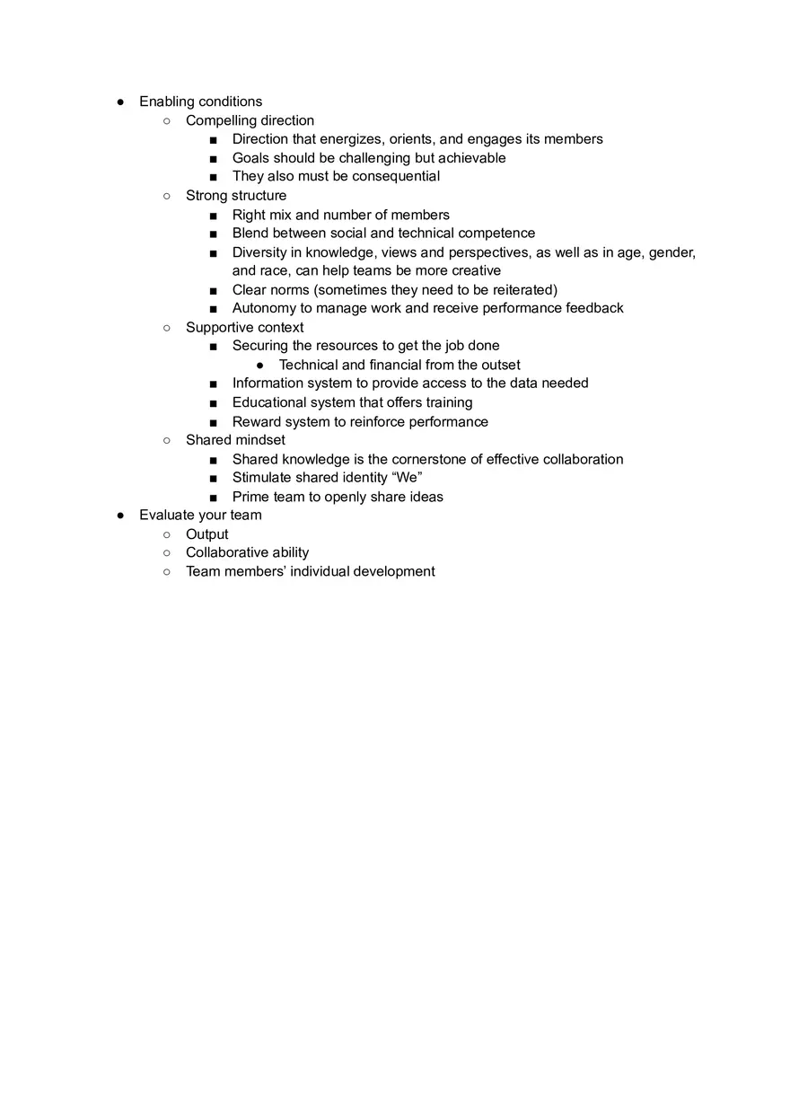 Mgt Class Conditions - Page 1