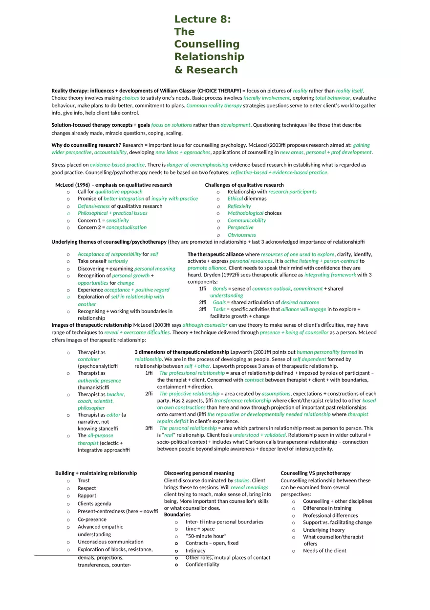 Counselling Lectures - Page 12
