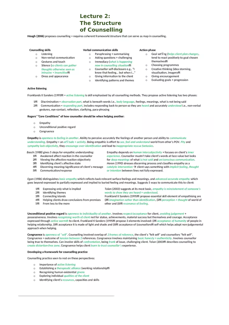 Counselling Lectures - Page 2
