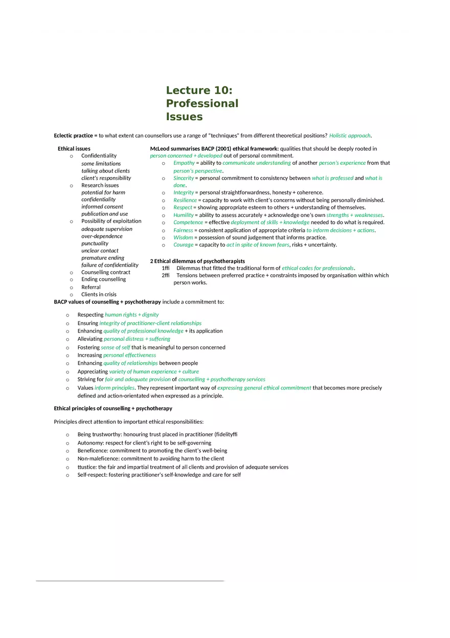 Counselling Lectures - Page 3