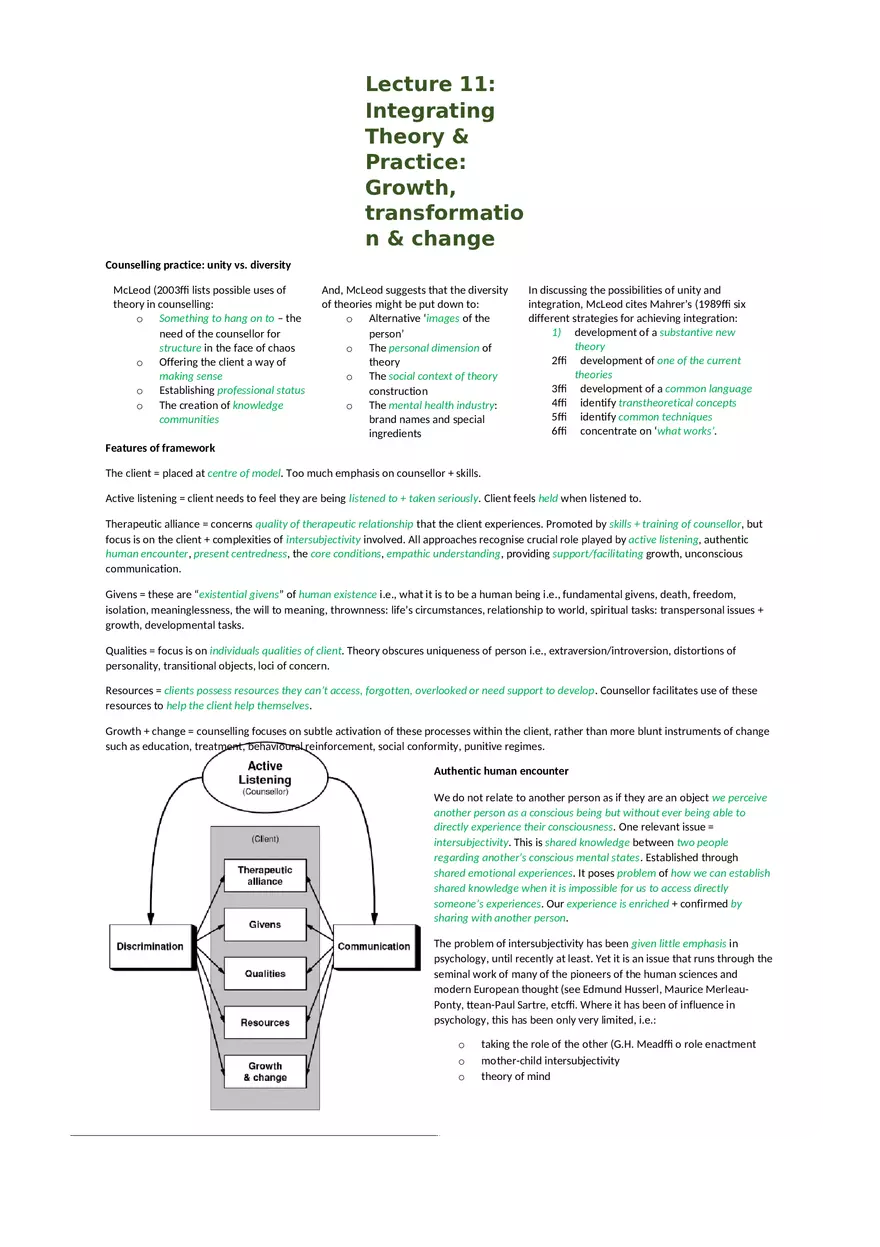 Counselling Lectures - Page 4