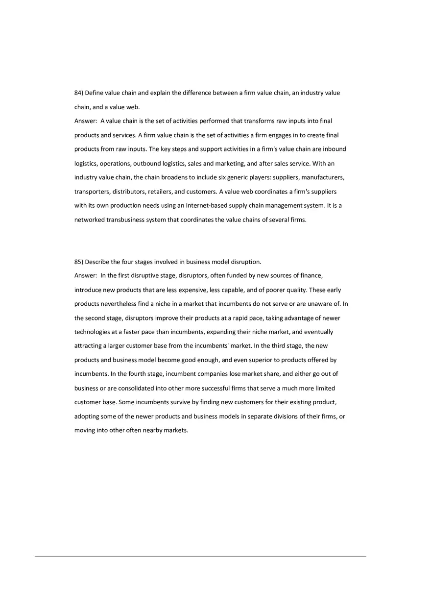 Chapter 2 E-commerce Business Models and Concepts (Answer Key) 3 - Page 10