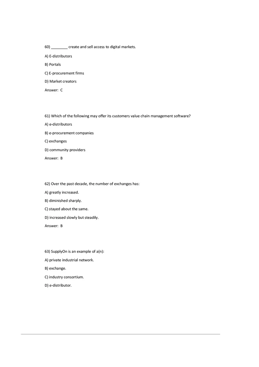 Chapter 2 E-commerce Business Models and Concepts (Answer Key) 3 - Page 1