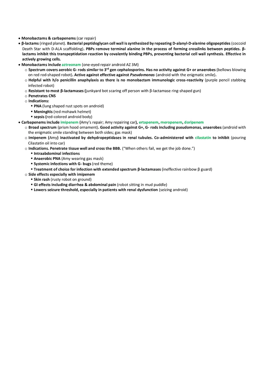 R-lactam Antibiotics Contain - Page 4