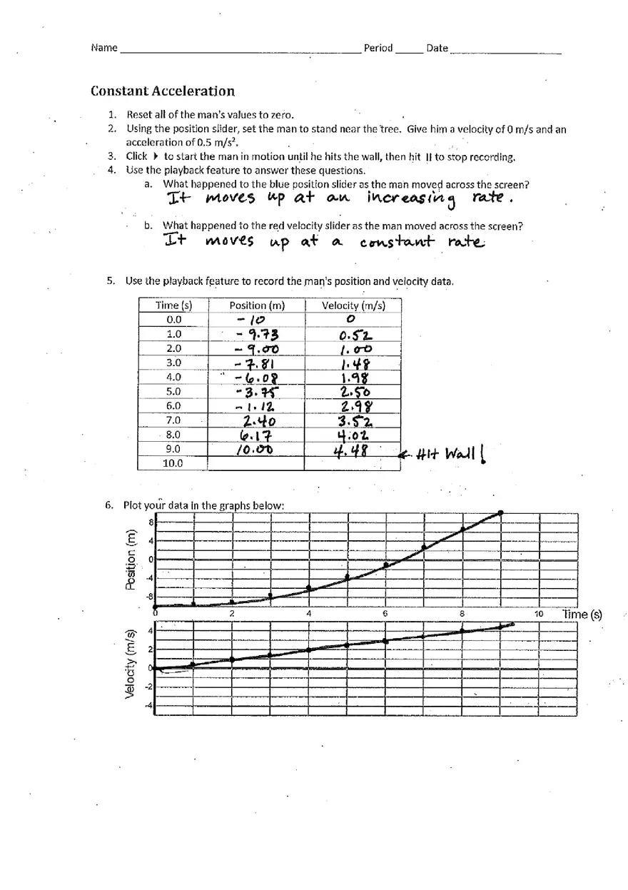 The Moving Man - Answer Key - Page 3