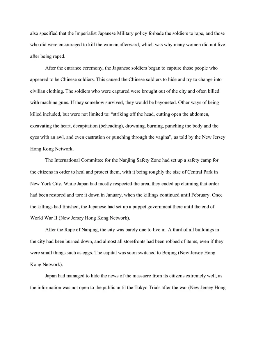 The Nanjing Massacre Paper - Page 4