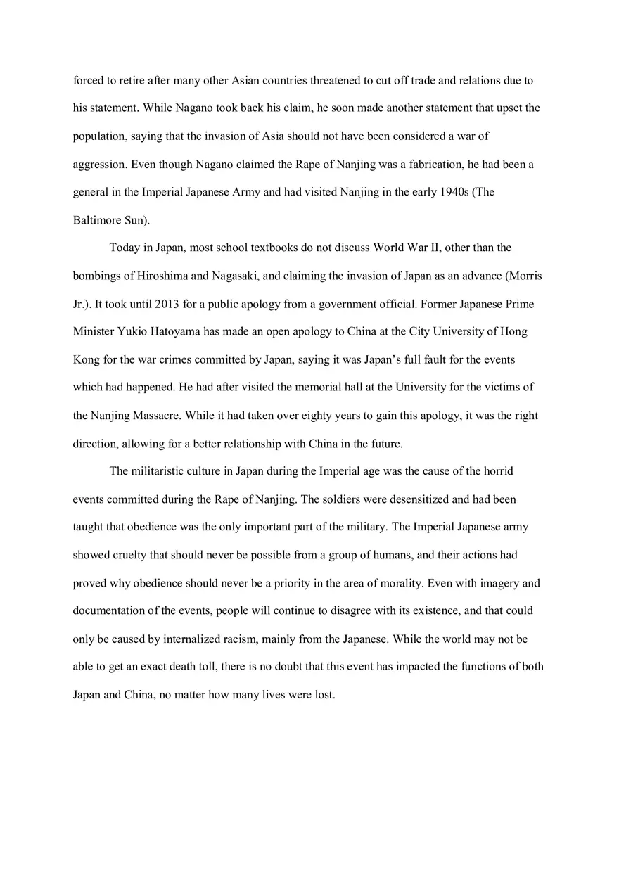 The Nanjing Massacre Paper - Page 6