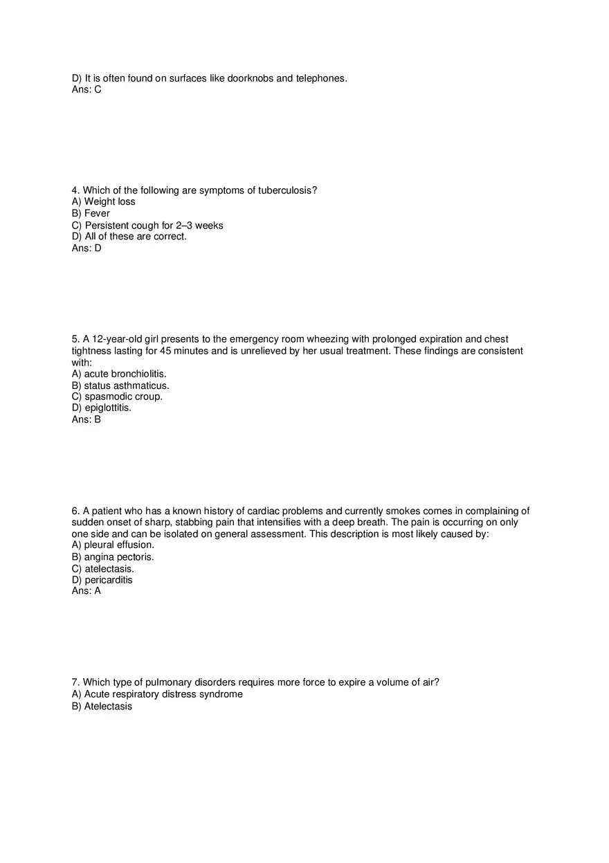 Test Bank for Applied Pathophysiology for the Advanced Practice Nurse - Page 2