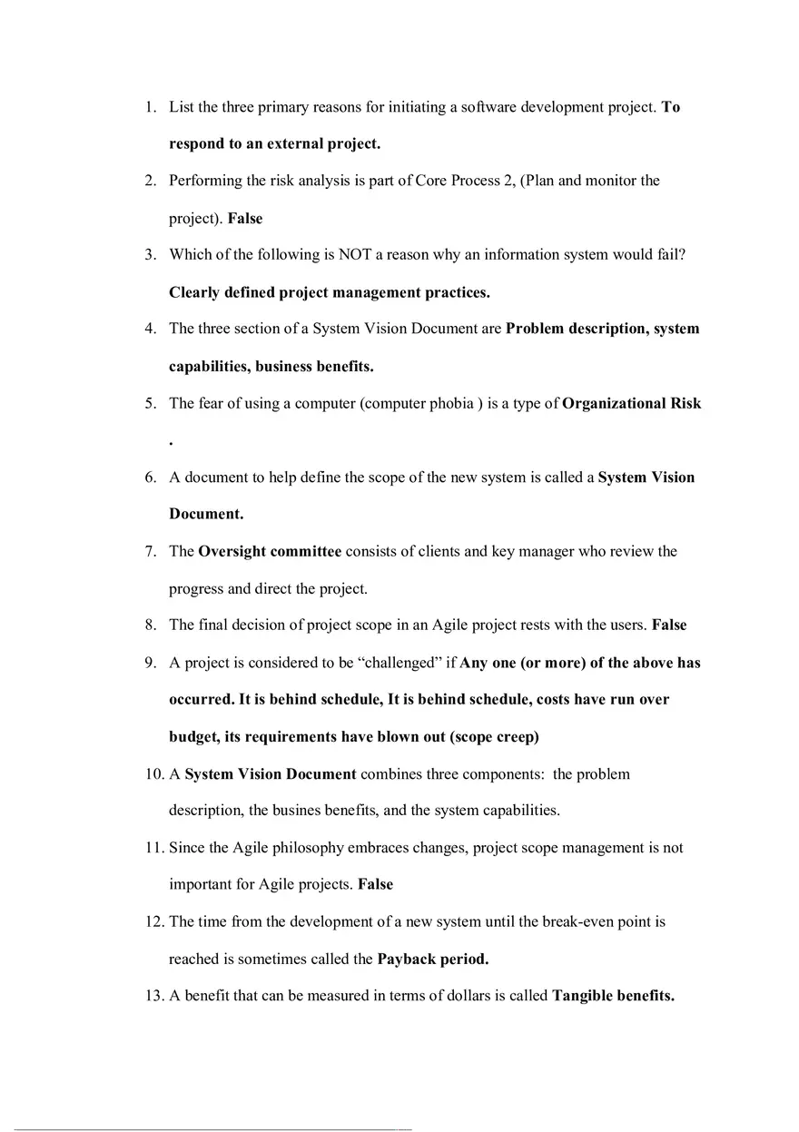 Quiz Answers - System Boundary - Page 10