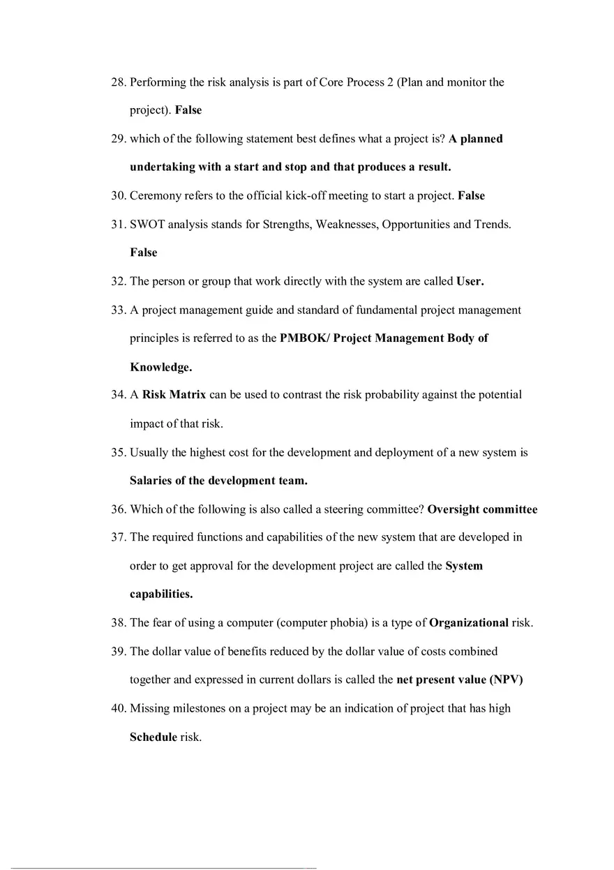 Quiz Answers - System Boundary - Page 12