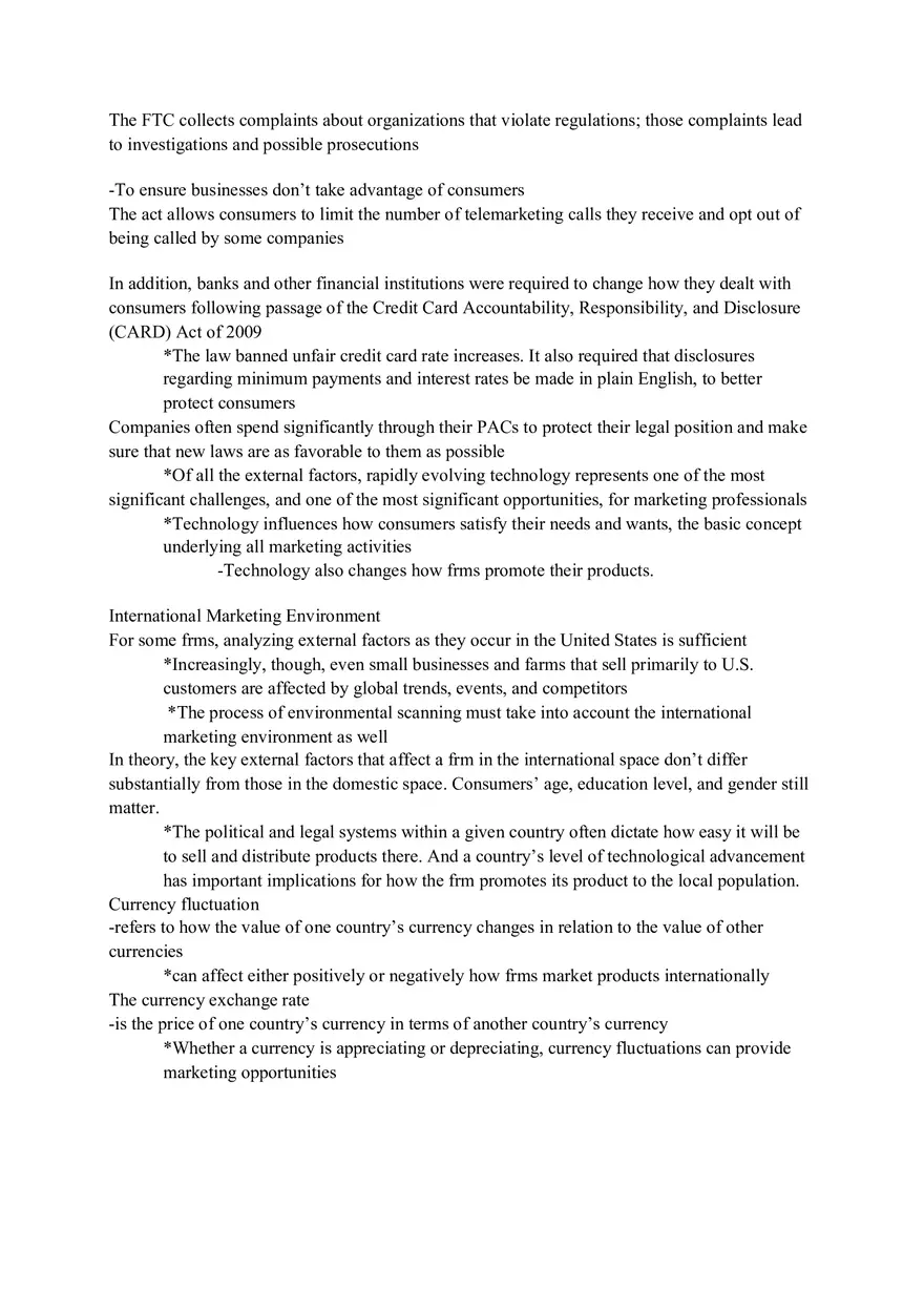 Principles of Marketing Chapter 3 Notes - Page 9