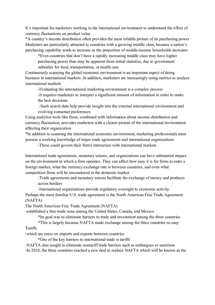 Principles of Marketing Chapter 3 Notes - Page 10