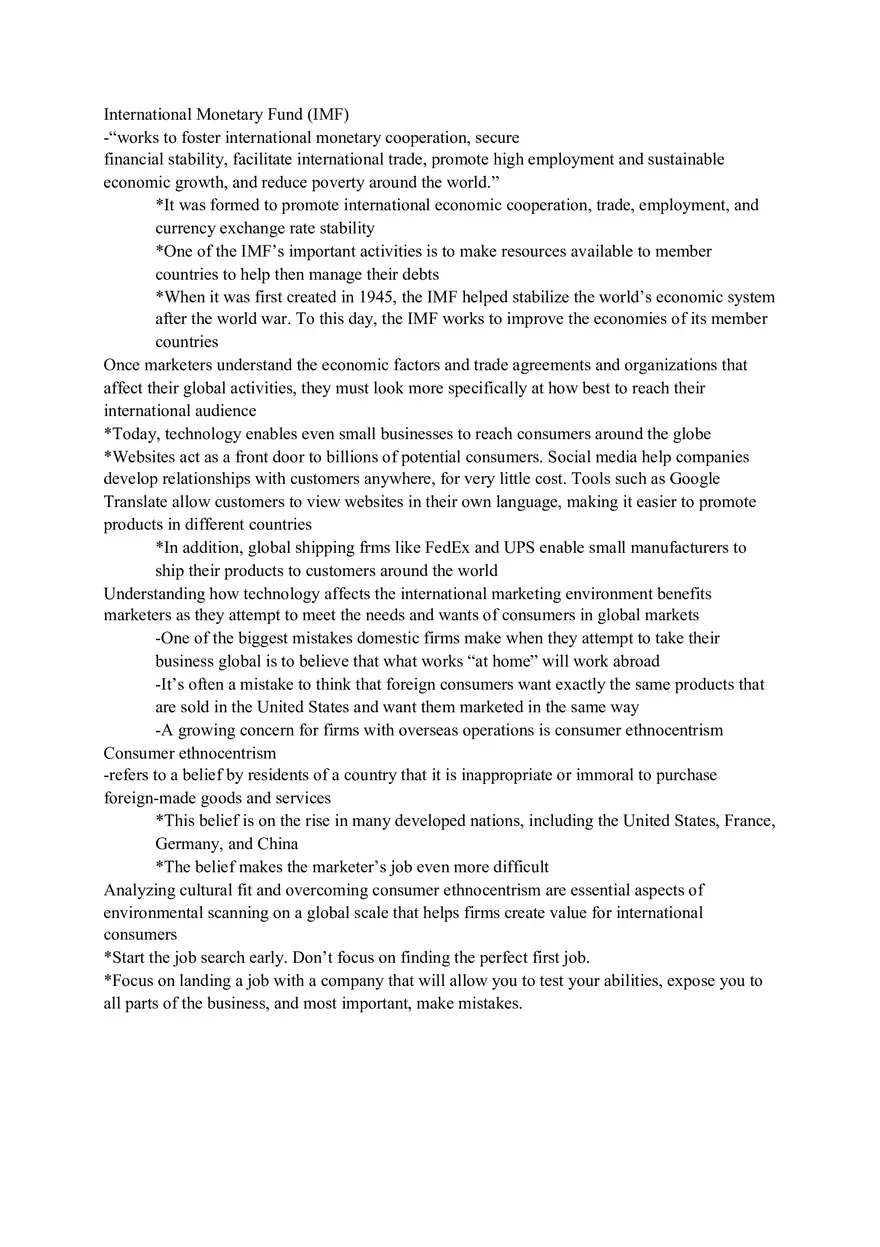 Principles of Marketing Chapter 3 Notes - Page 12