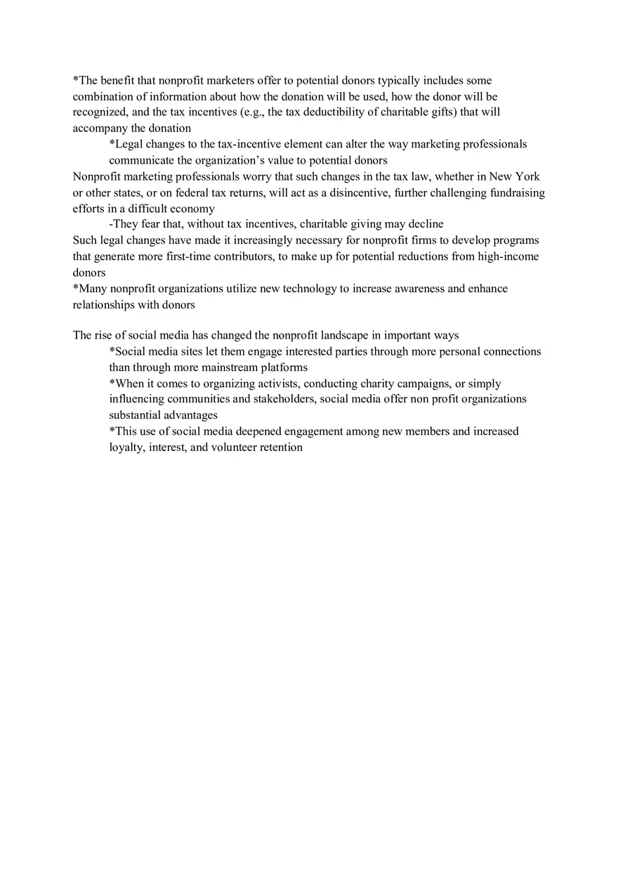 Principles of Marketing Chapter 3 Notes - Page 4