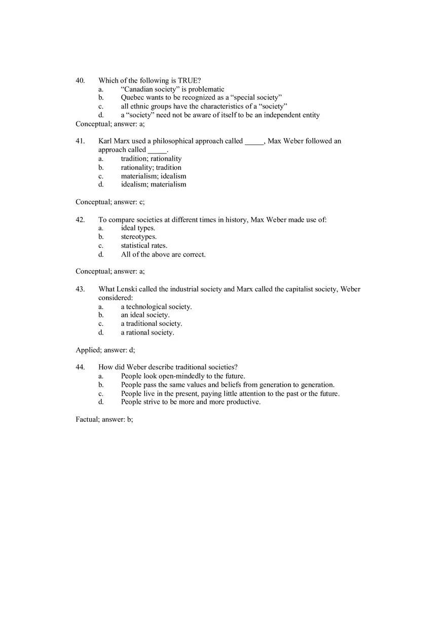Chapter 4 - Society Answer Key 1 - Page 11
