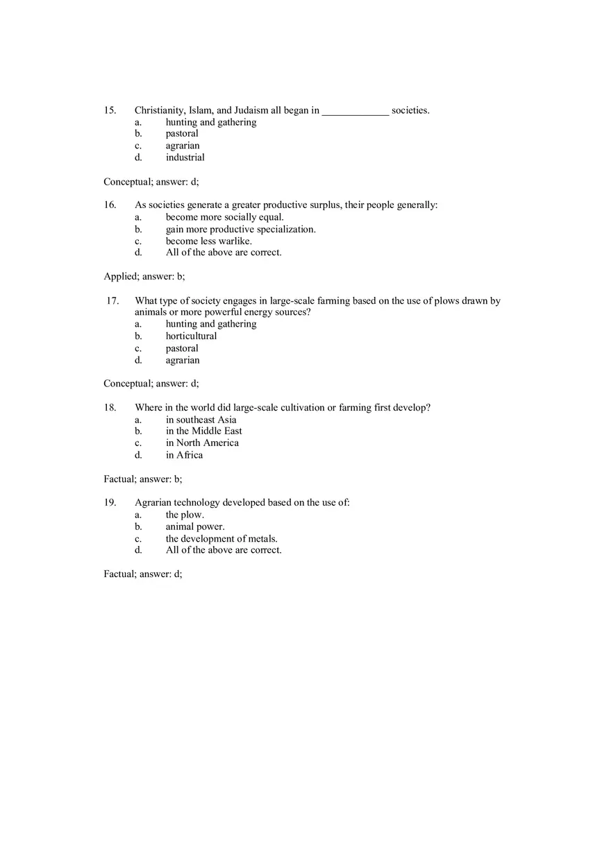 Chapter 4 - Society Answer Key 1 - Page 6