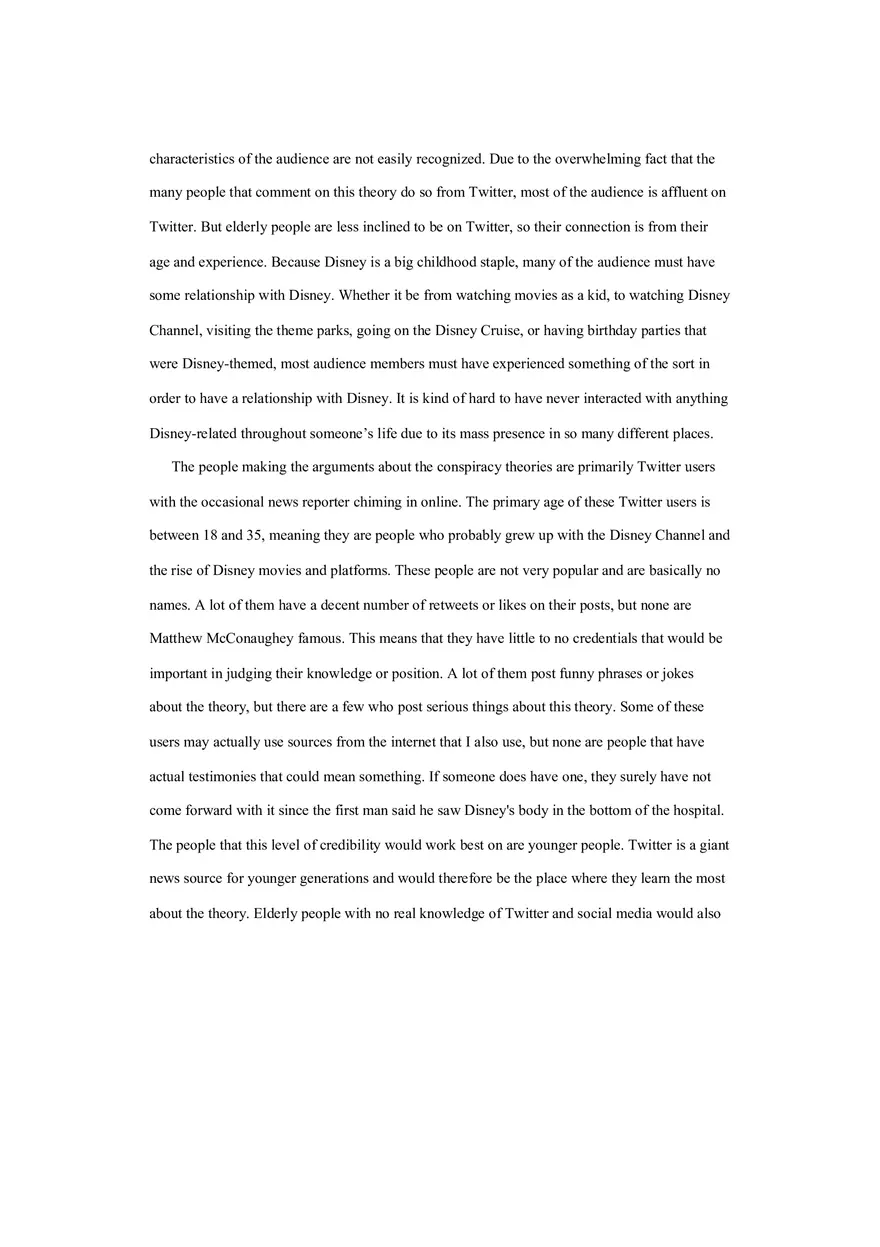 Essay on the Conspiracy Behind Walt Disney's Frozen Body - Page 7