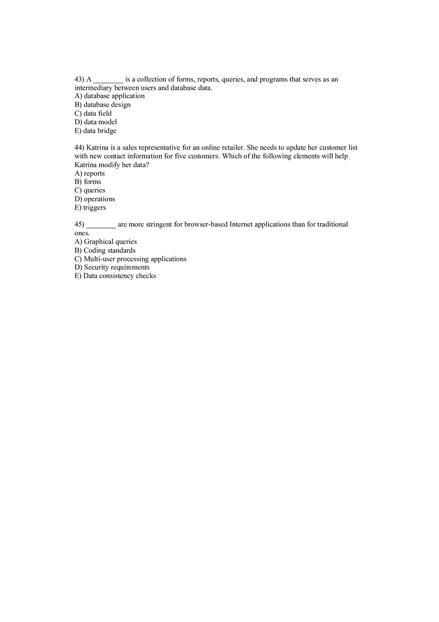 Database Processing Assignment Part 2 - Page 3