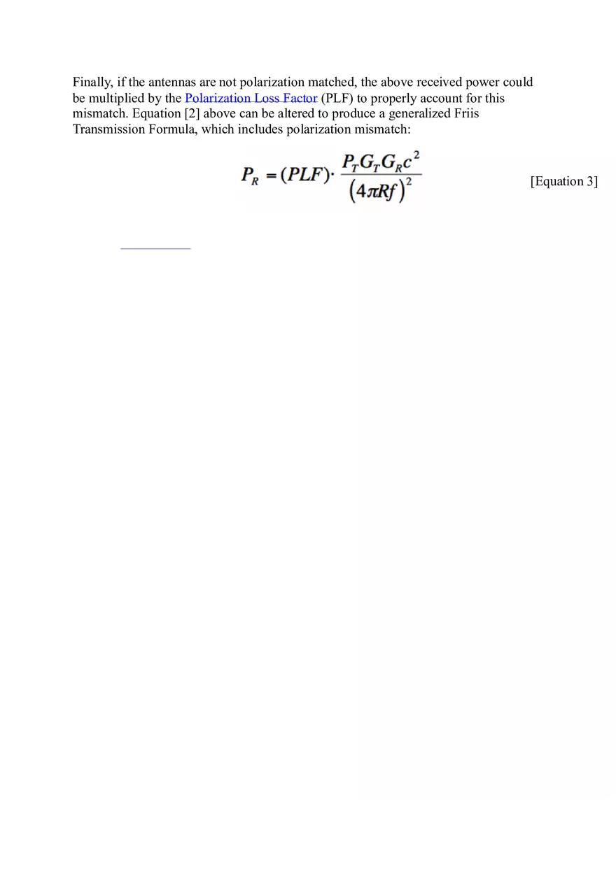 Friis Transmission Equation - Page 9