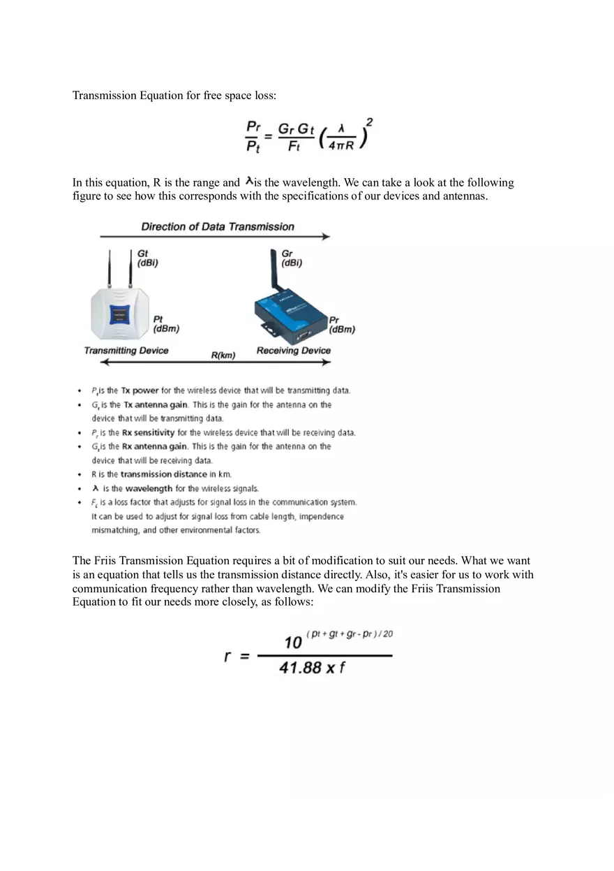 Friis Transmission Equation - Page 4