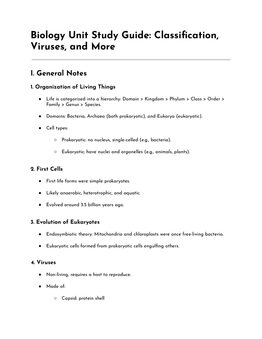 Classiﬁcation, Viruses, and More - Page 1