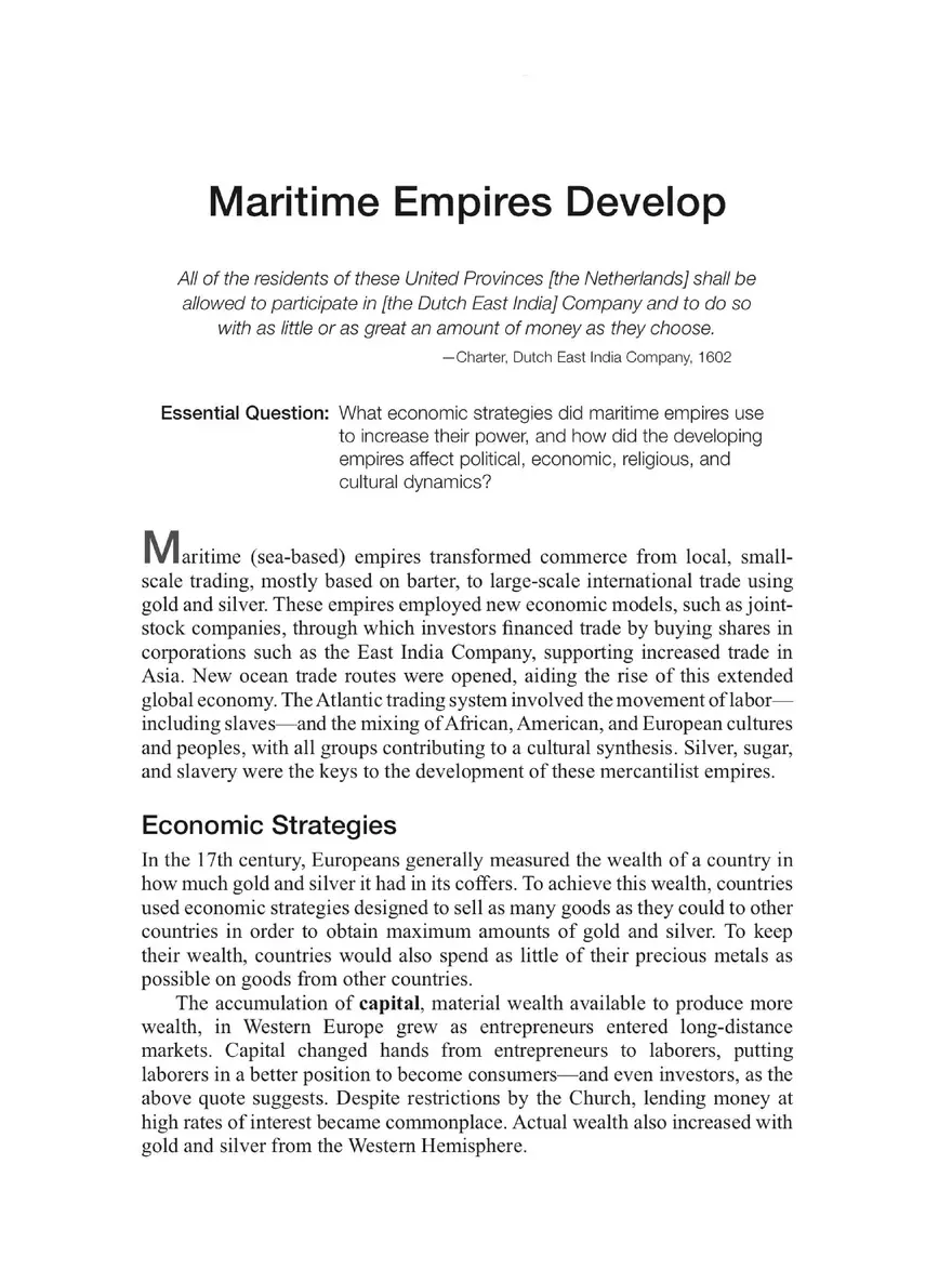 Maritime Empires Develop - Page 1