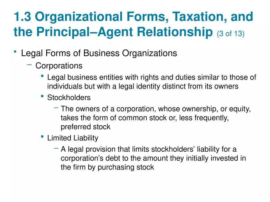 The Role of Managerial Lecture Note 4 - Page 10